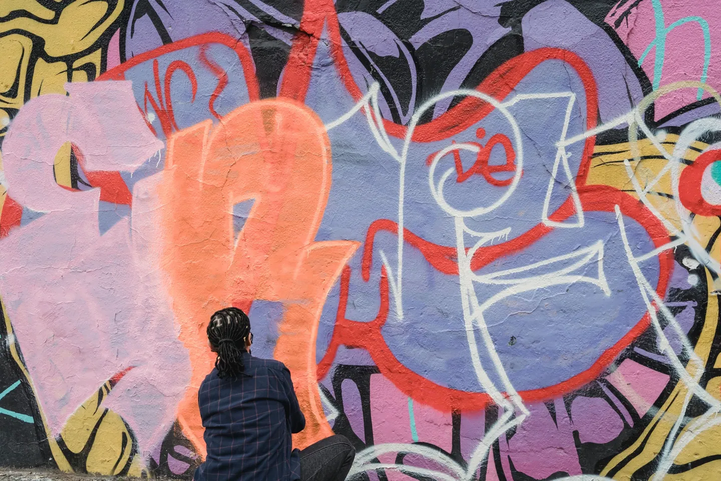 Animation graffiti tag