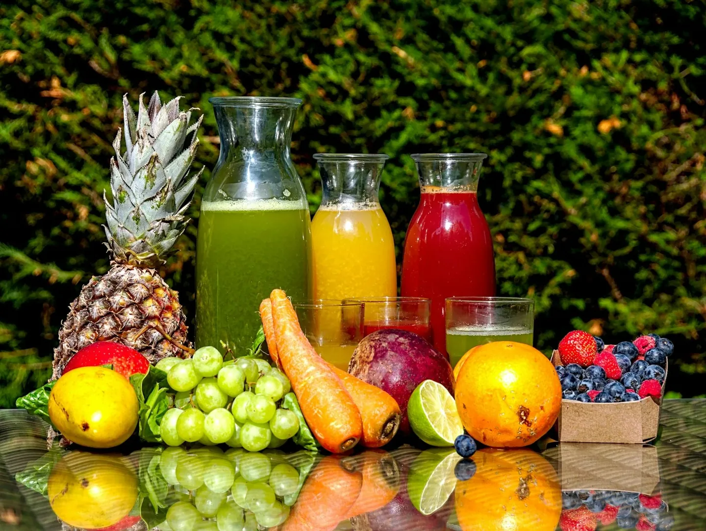 Illustration de bar à jus