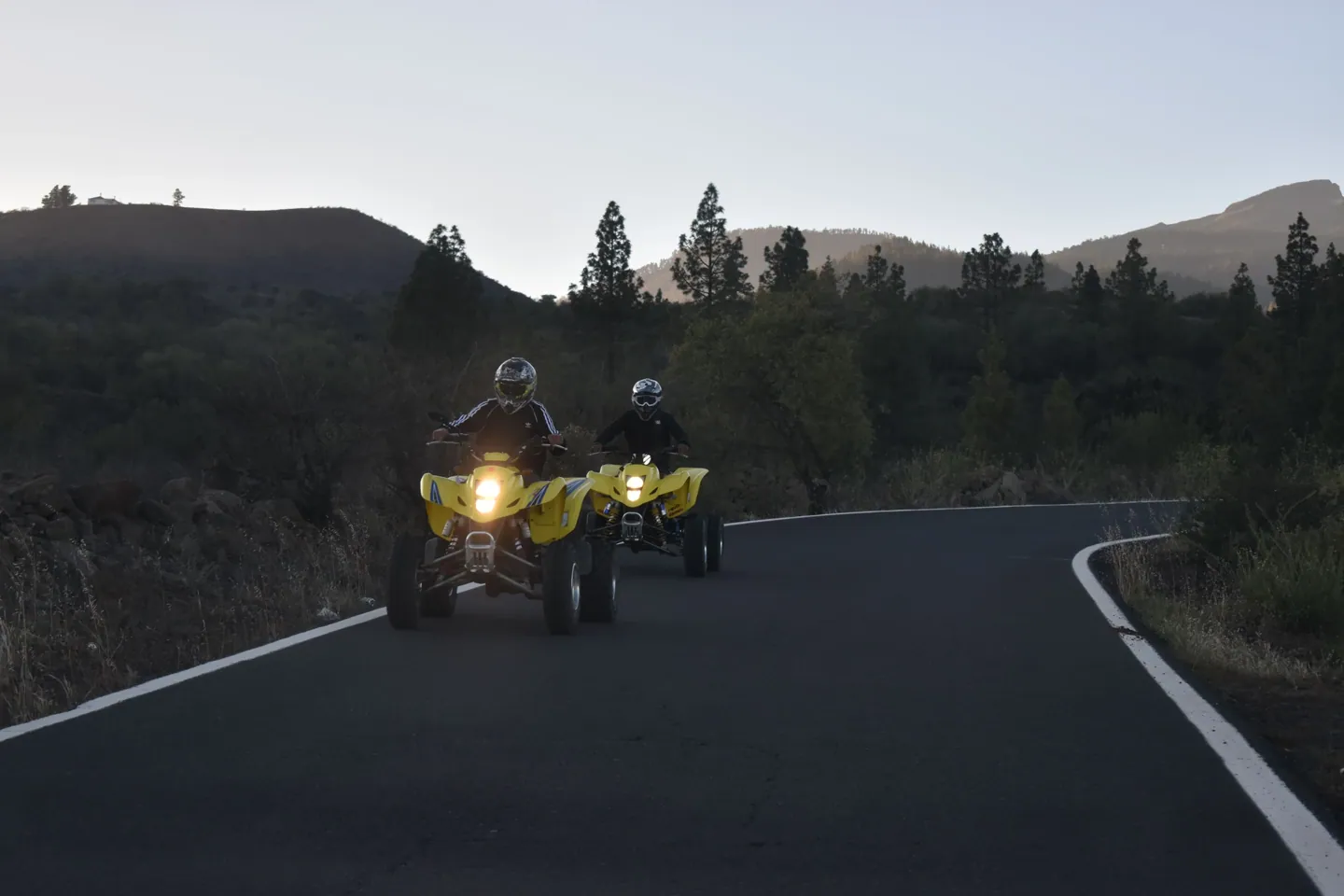 Illustration de circuit de quad