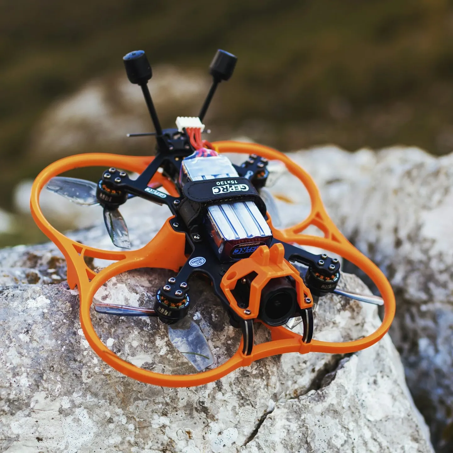 Illustration de course de drone en réalité virtuelle