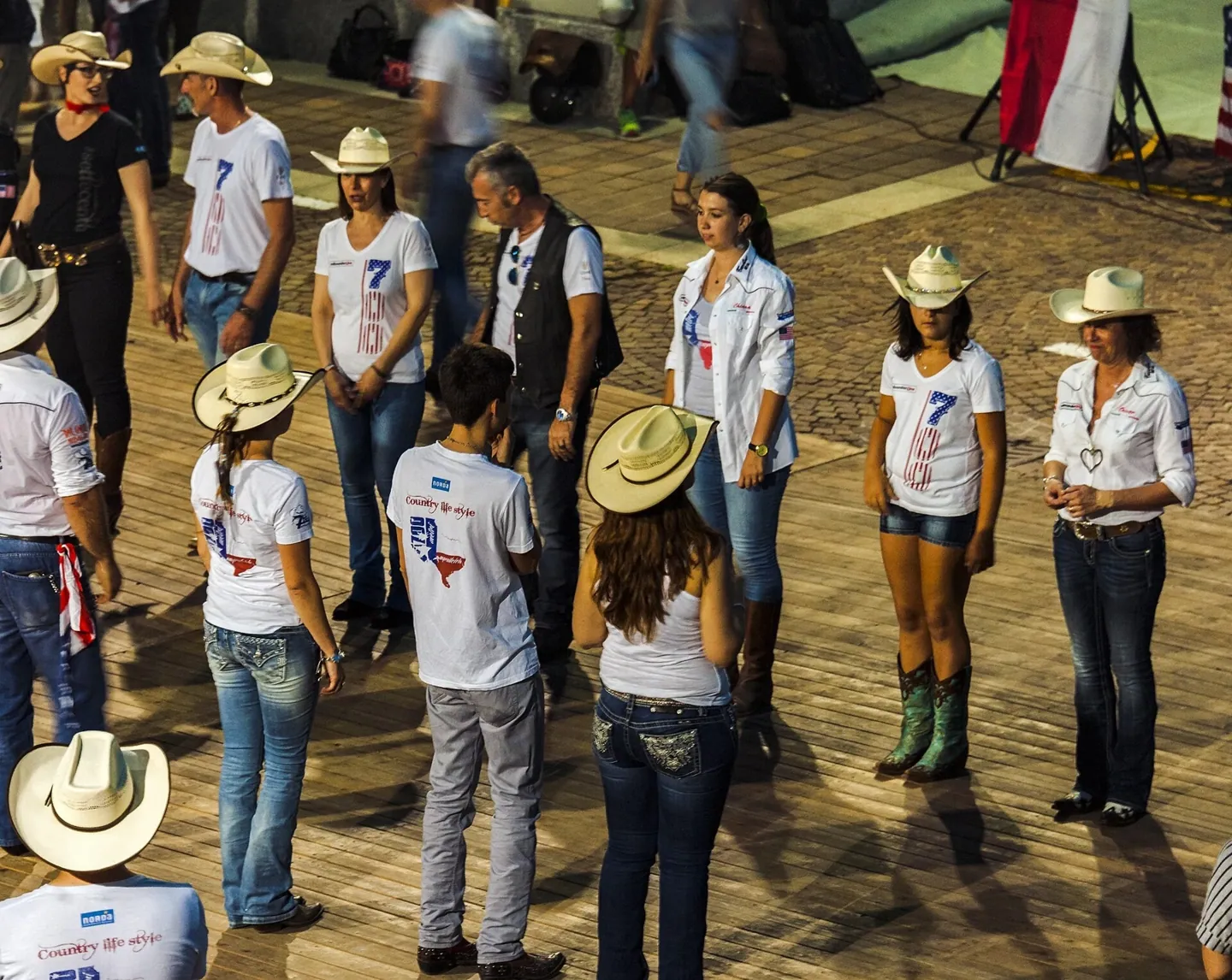 Danseuses country