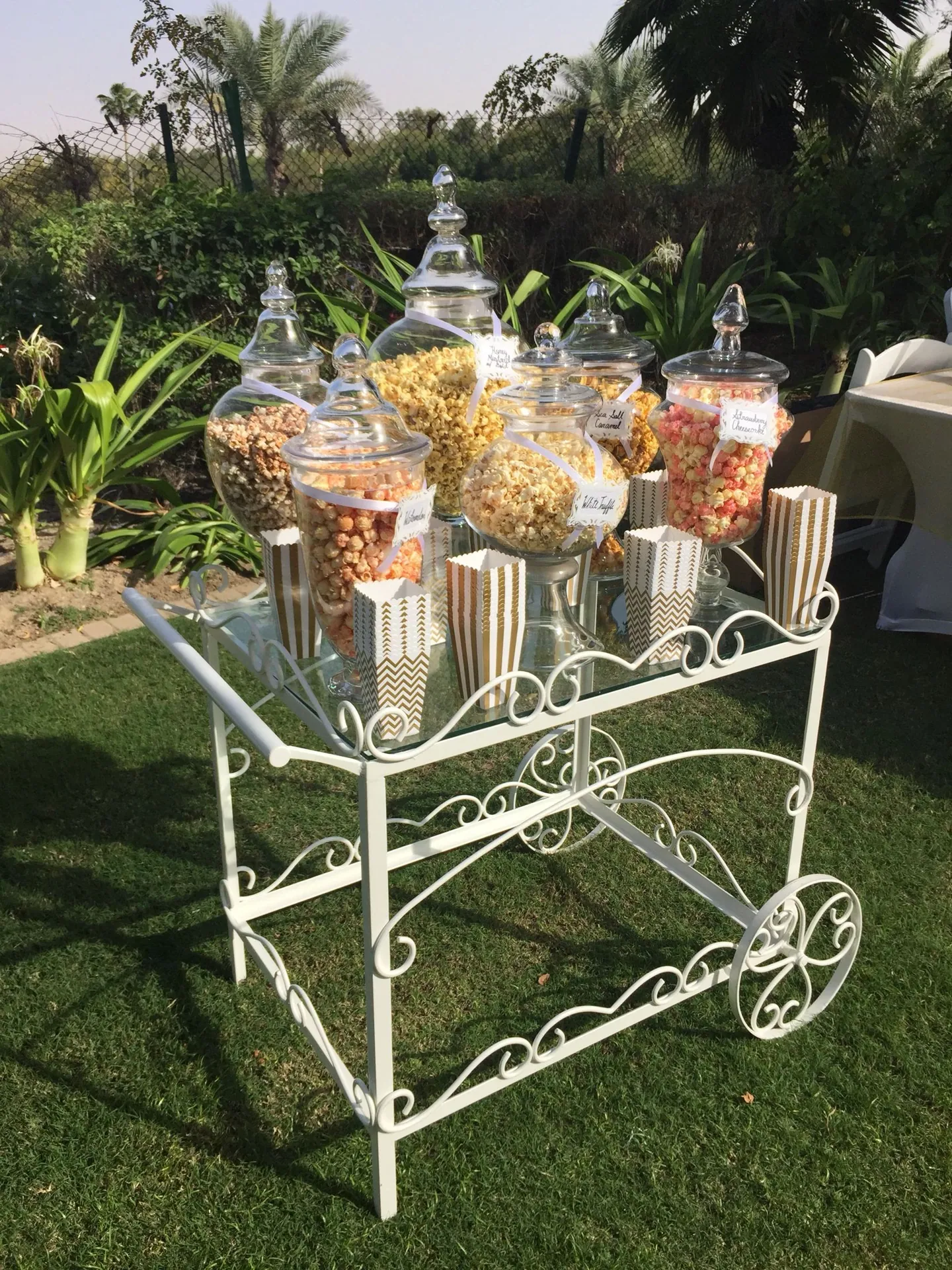 Illustration de distributeur de pop corn