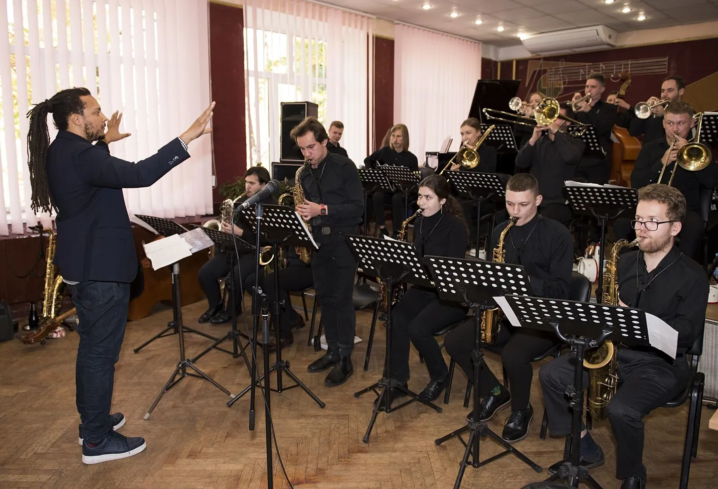 Musiciens d’un groupe de jazz