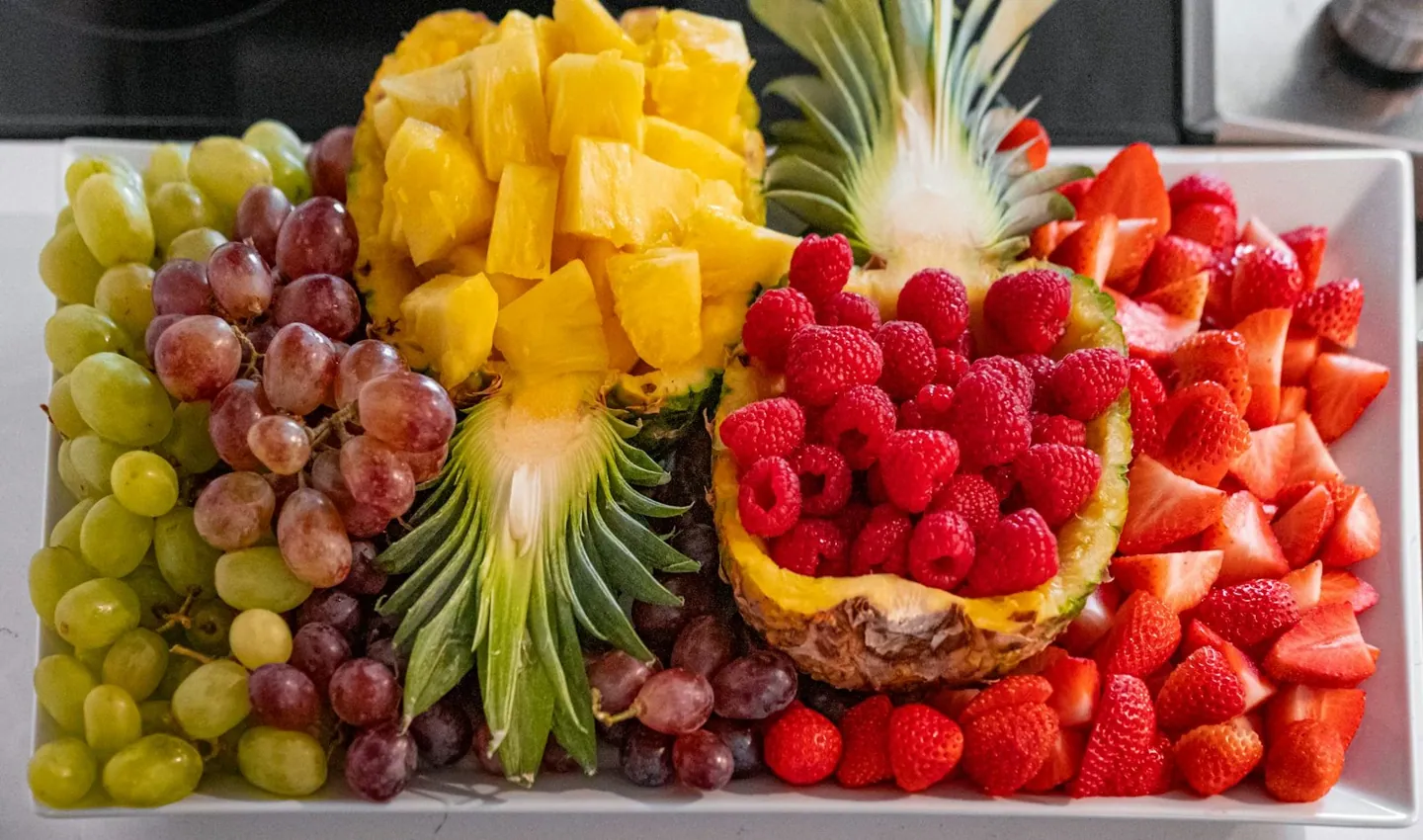 Illustration de location buffet de fruits
