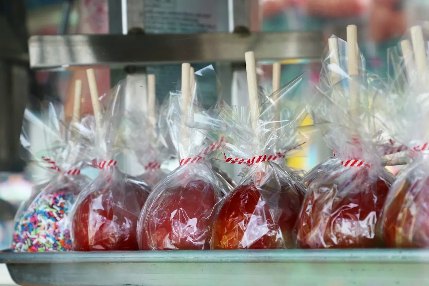 Location de stand de pommes d'amour