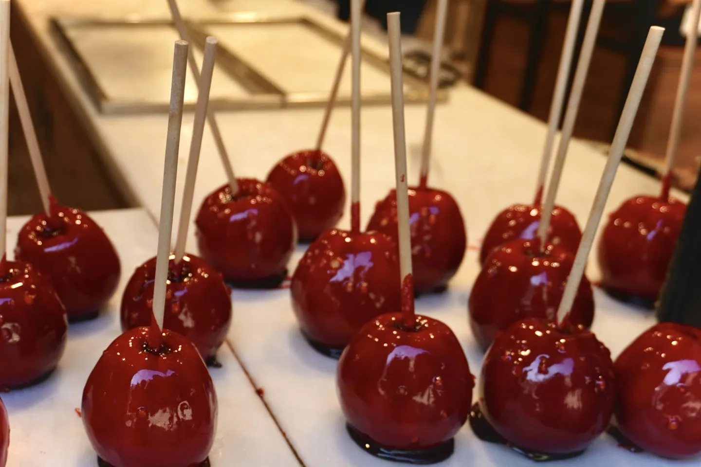 Location de stand de pommes d'amour