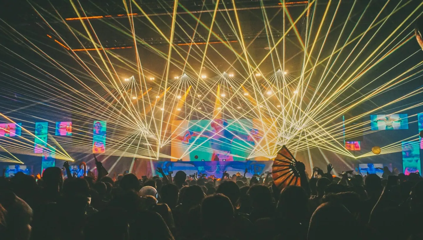Illustration de location light show