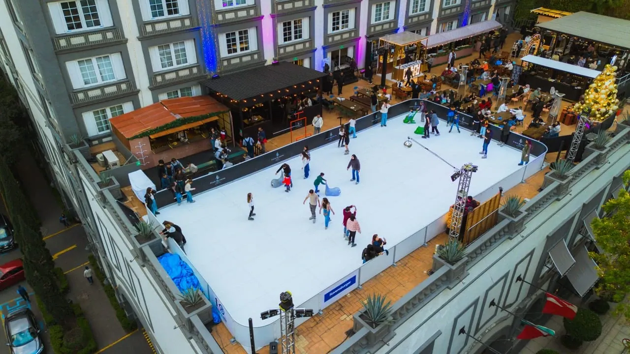 Location patinoire synthétique