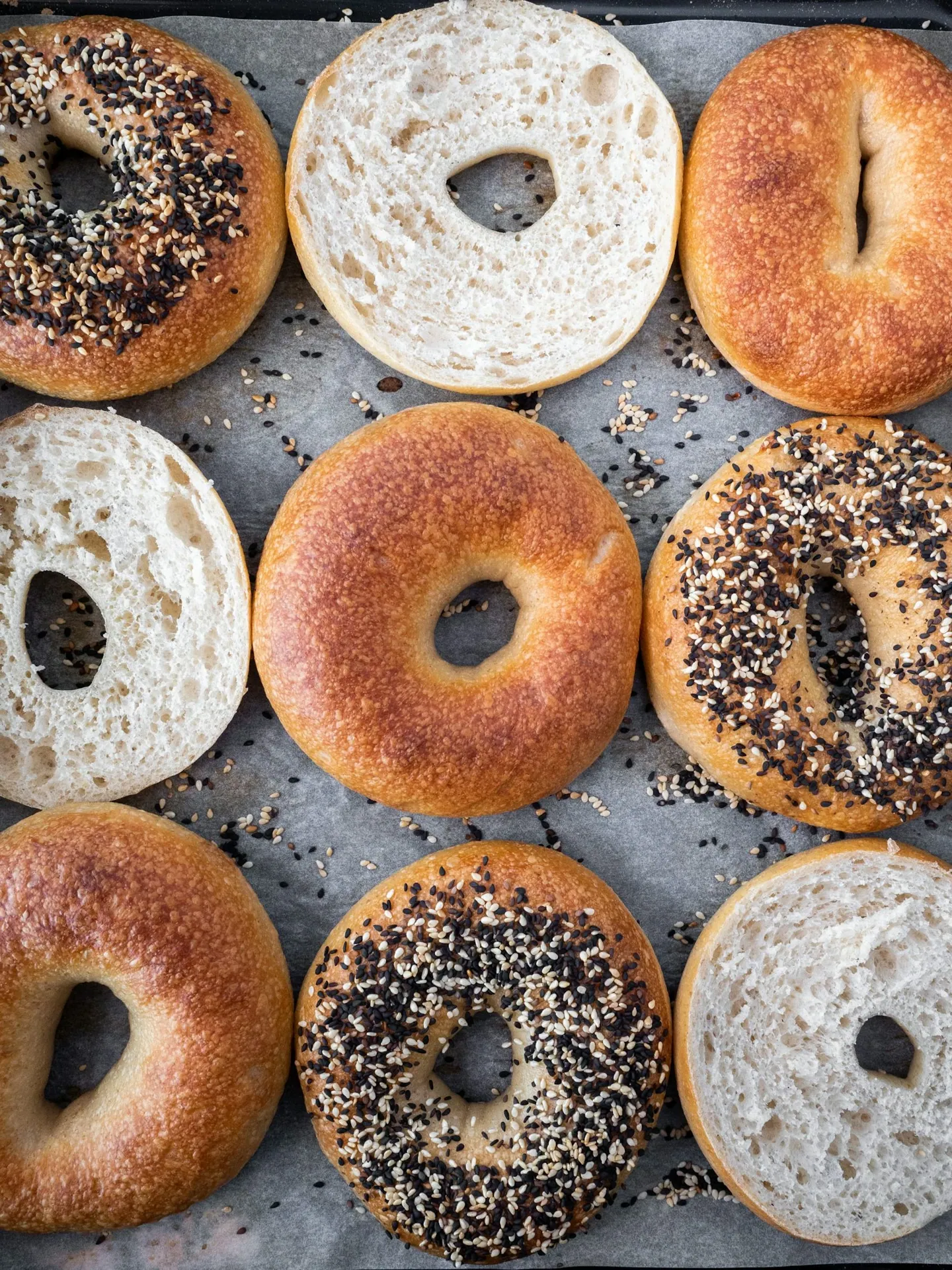 Illustration de location stand bagels