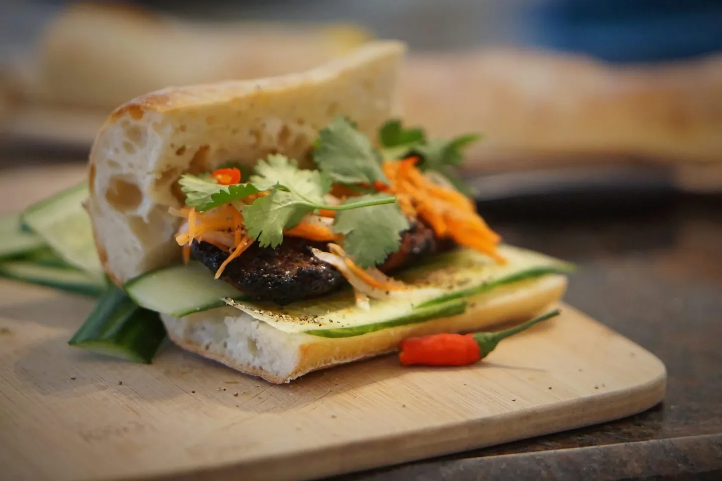 Location stand Banh Mi