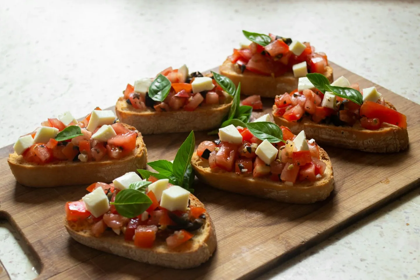 Location stand bruschetta