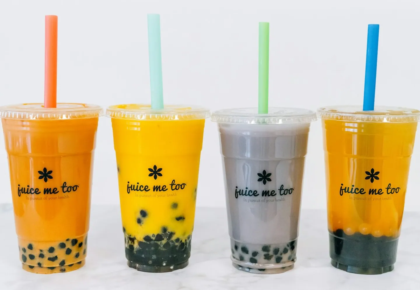 Location stand bubble tea