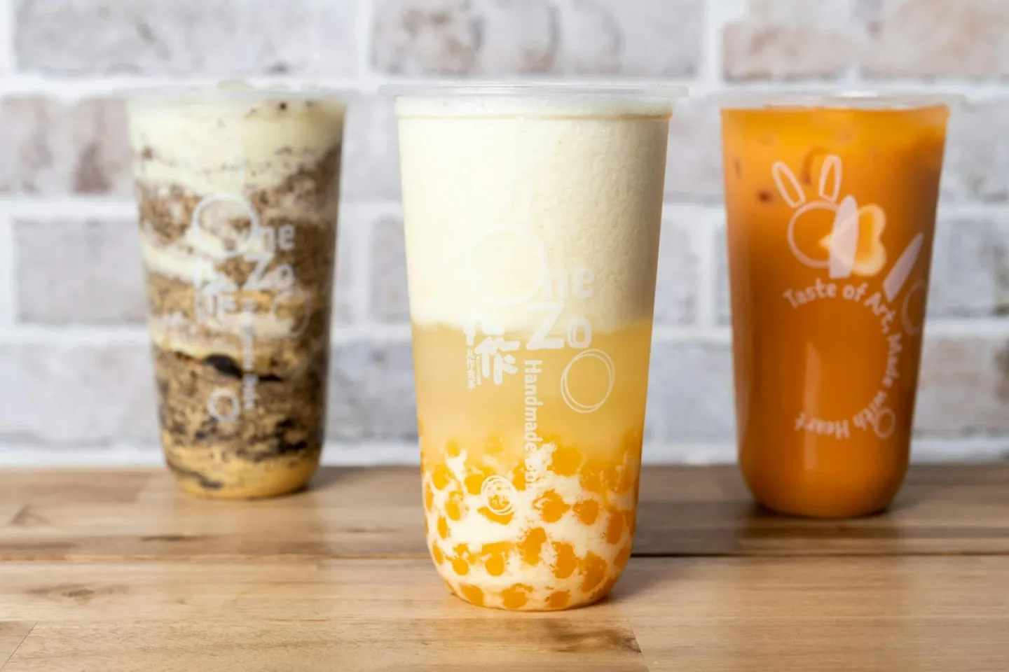 Location stand bubble tea