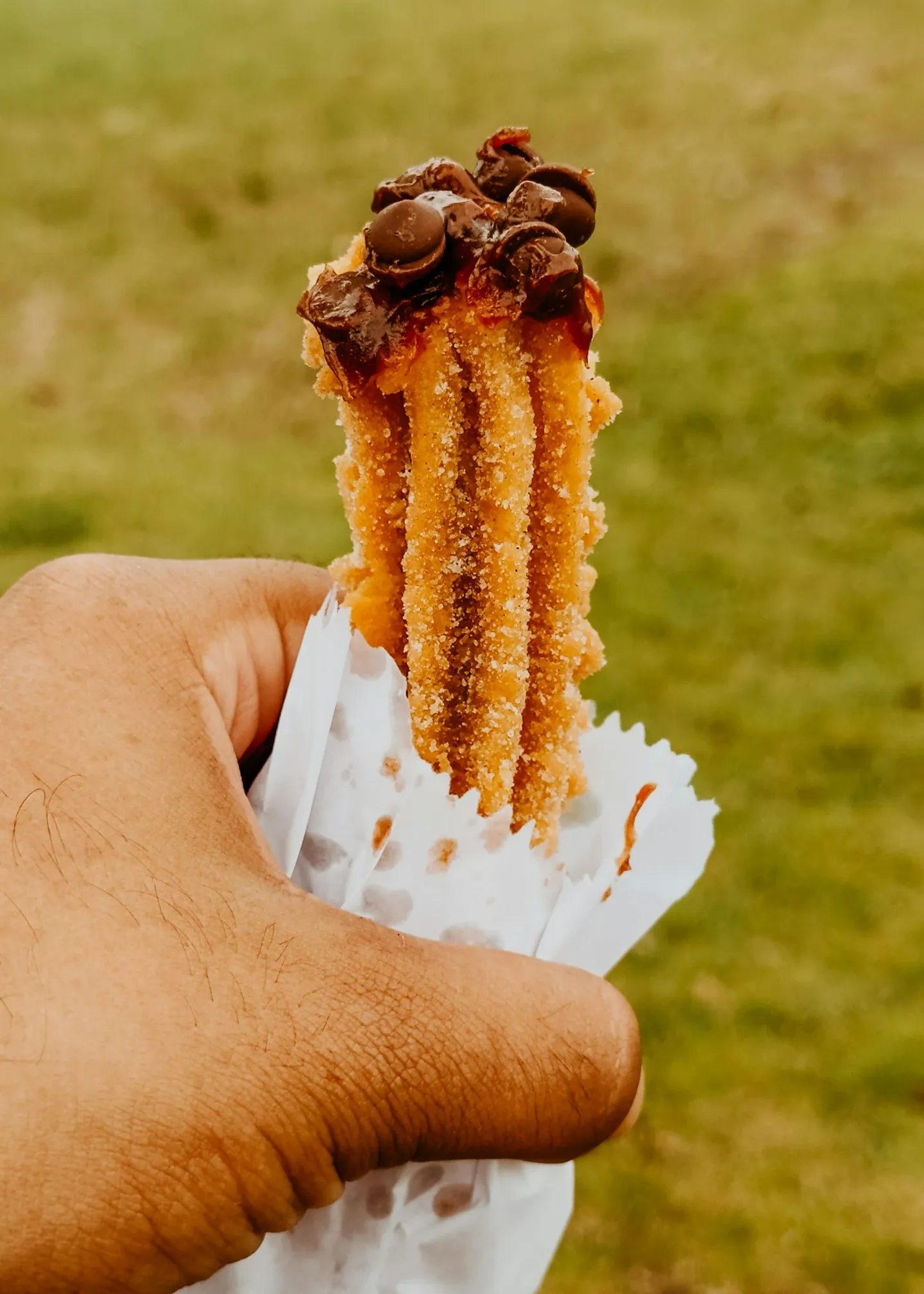 Location stand churros