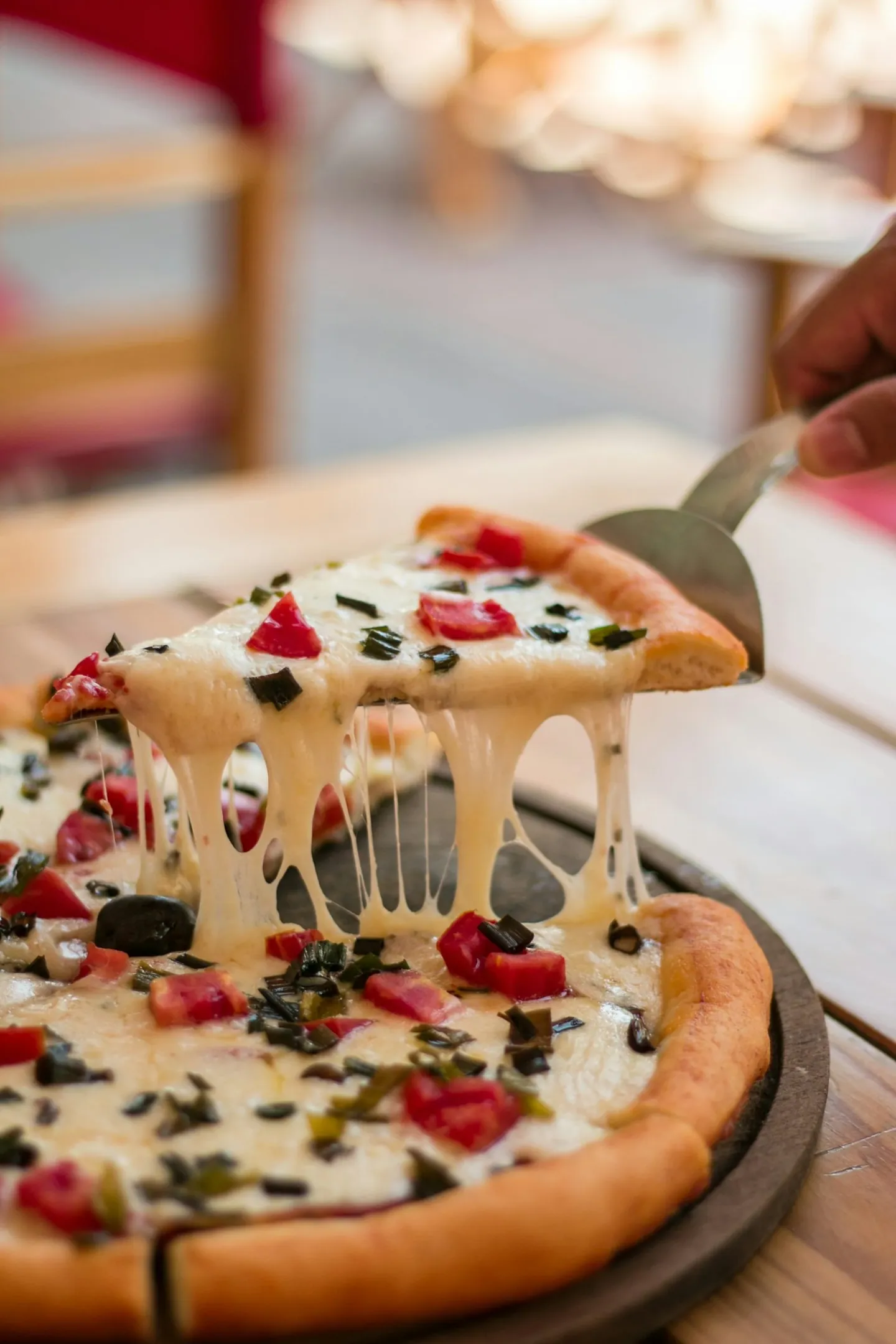 Location stand pizza à la part