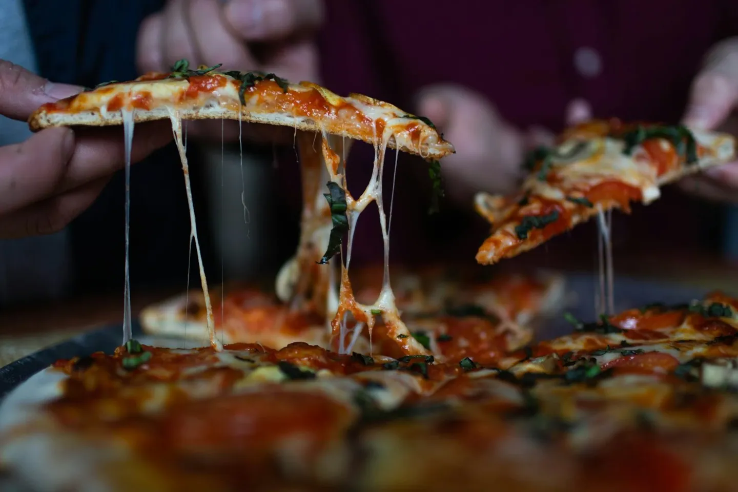 Location stand pizza à la part