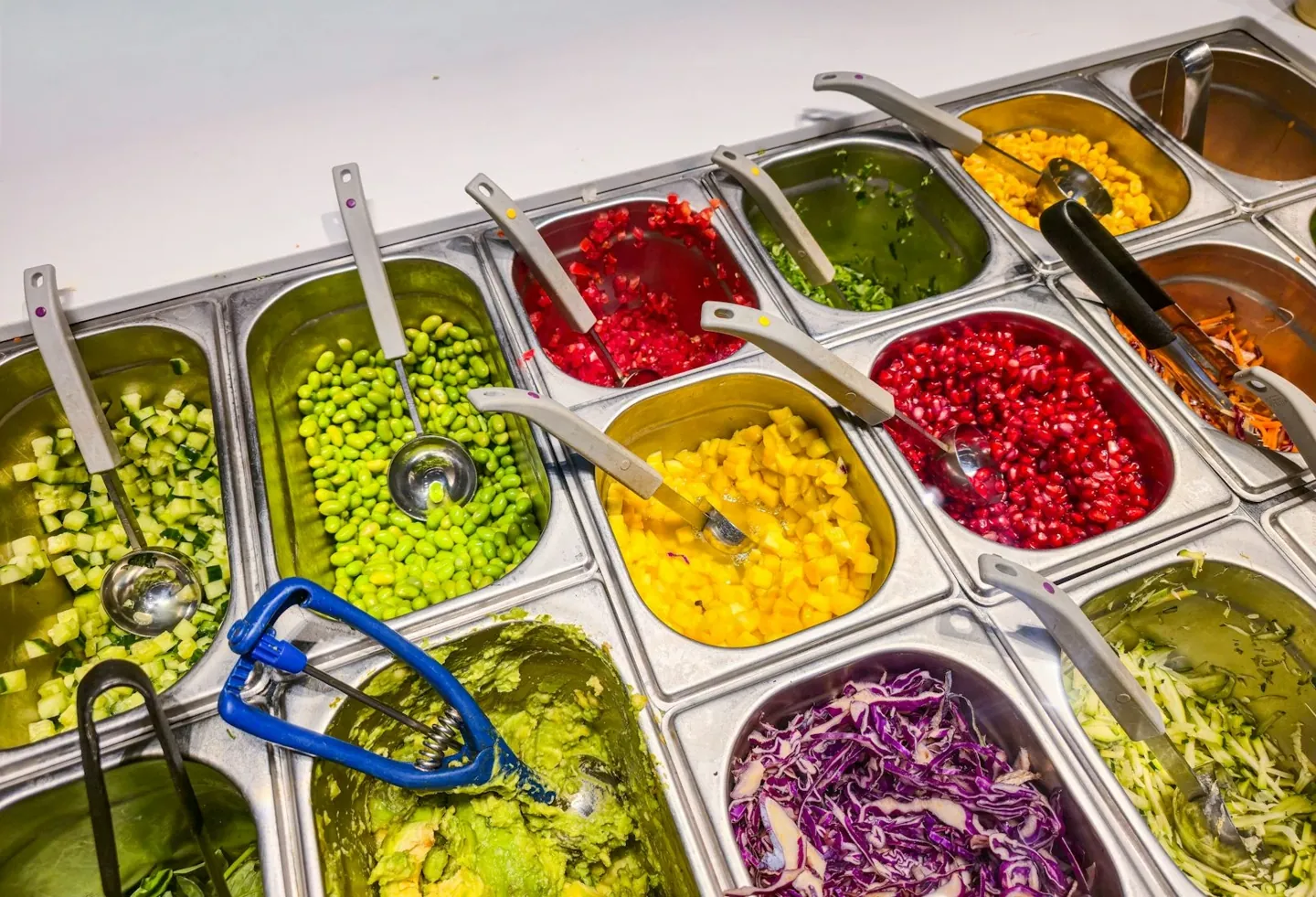 Illustration de location stand salades