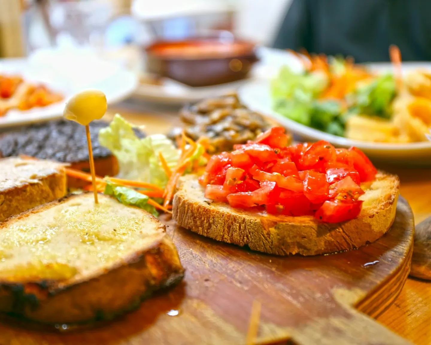 Location stand tapas