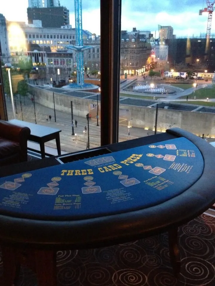 Illustration de location table black jack