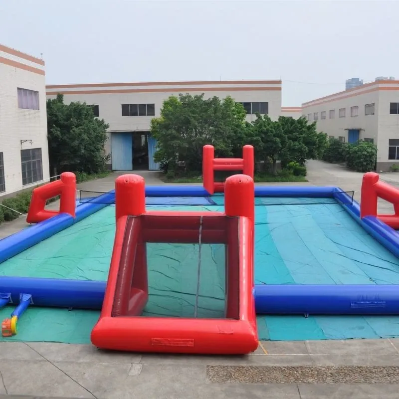 Location terrain beach soccer gonflable