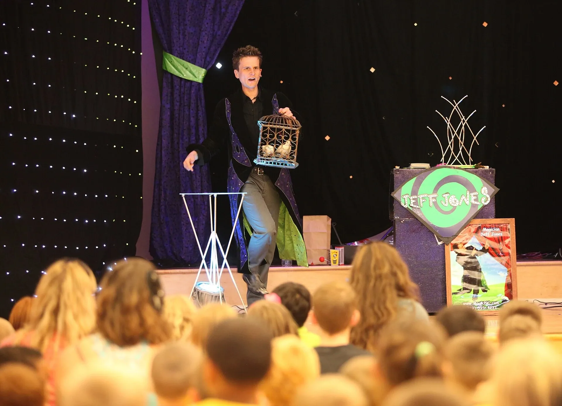 Illustration : Magicien pour enfants