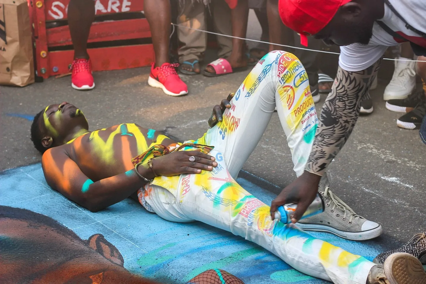 Peinture corporelle