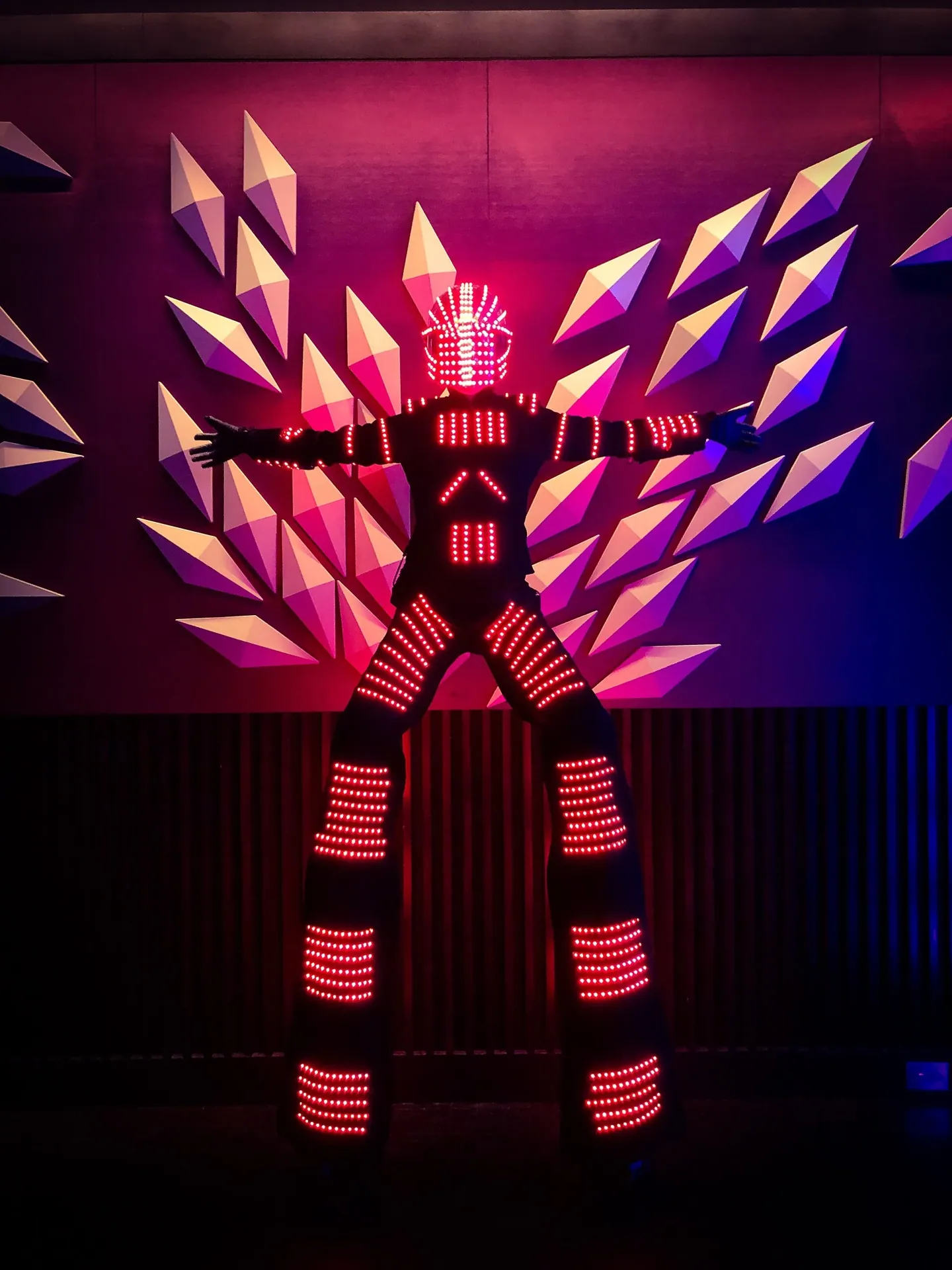 Robot à LED