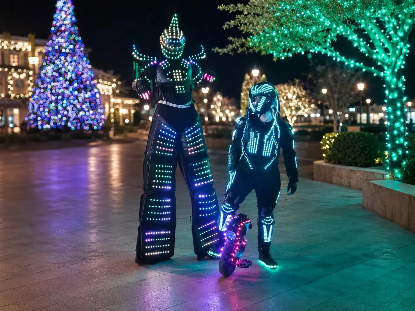 Robot à LED