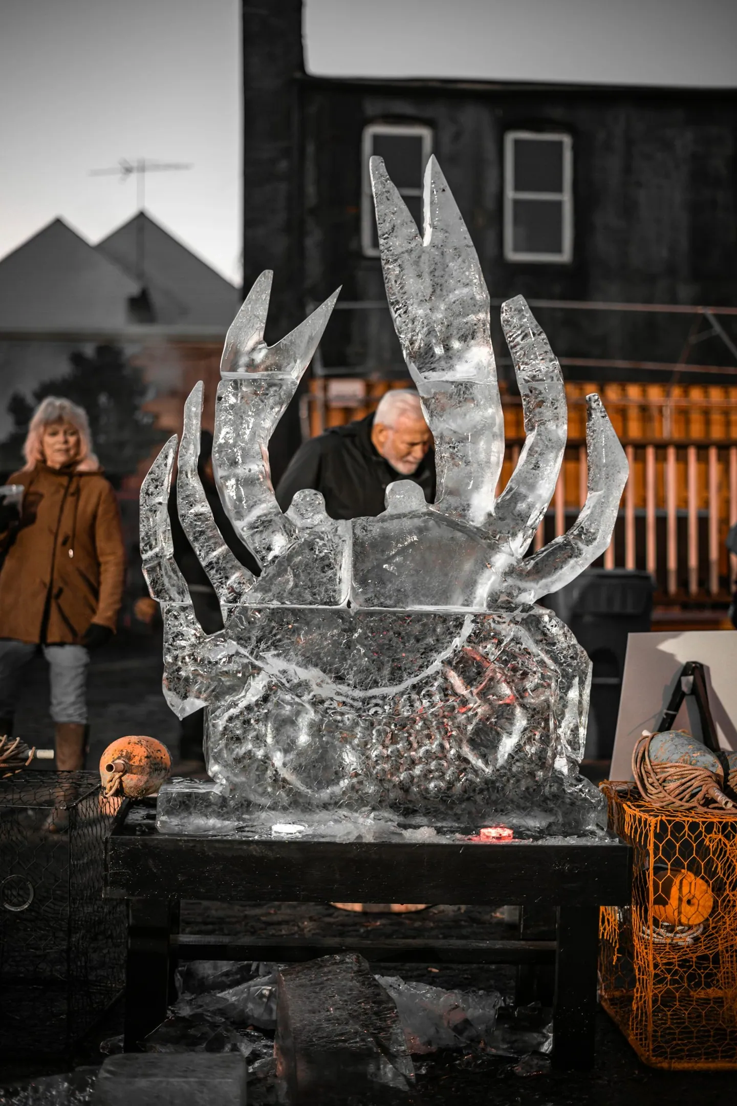 Sculpture en glace