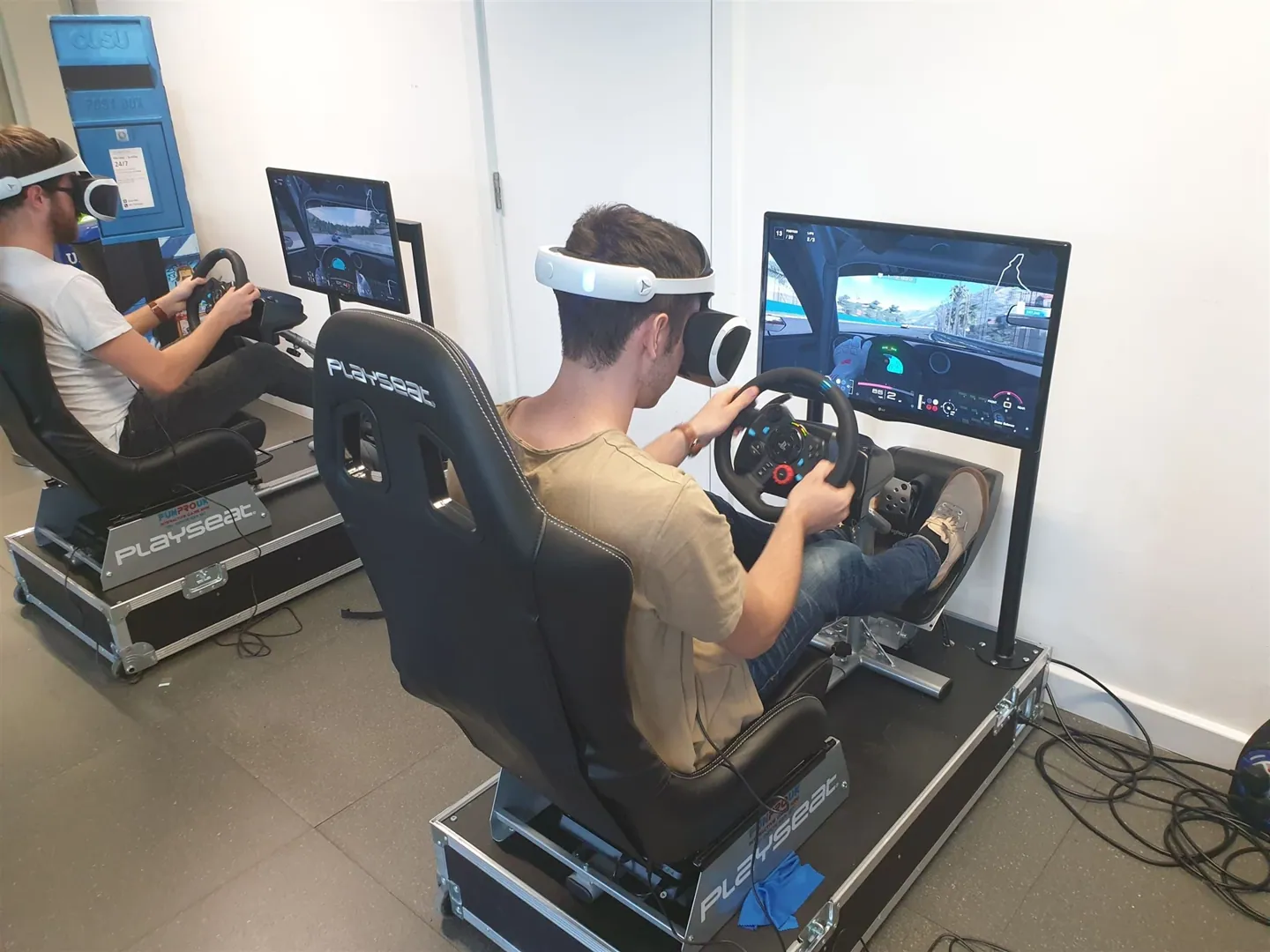 Simulateur de conduite en réalité virtuelle