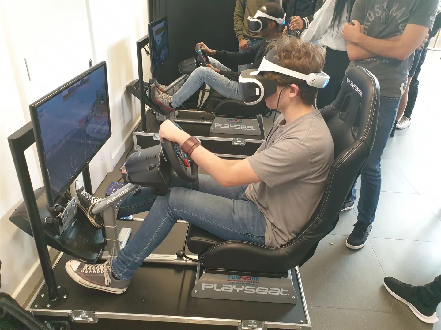Simulateur de conduite en réalité virtuelle
