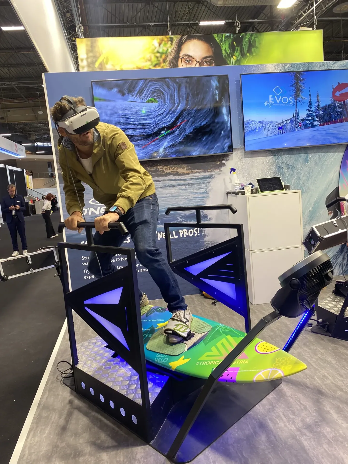 Simulateur surf réalité virtuelle