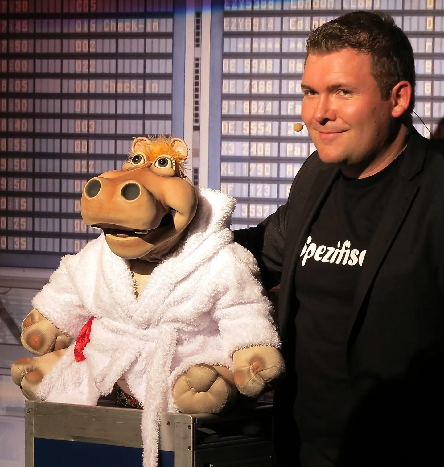 Spectacle ventriloque