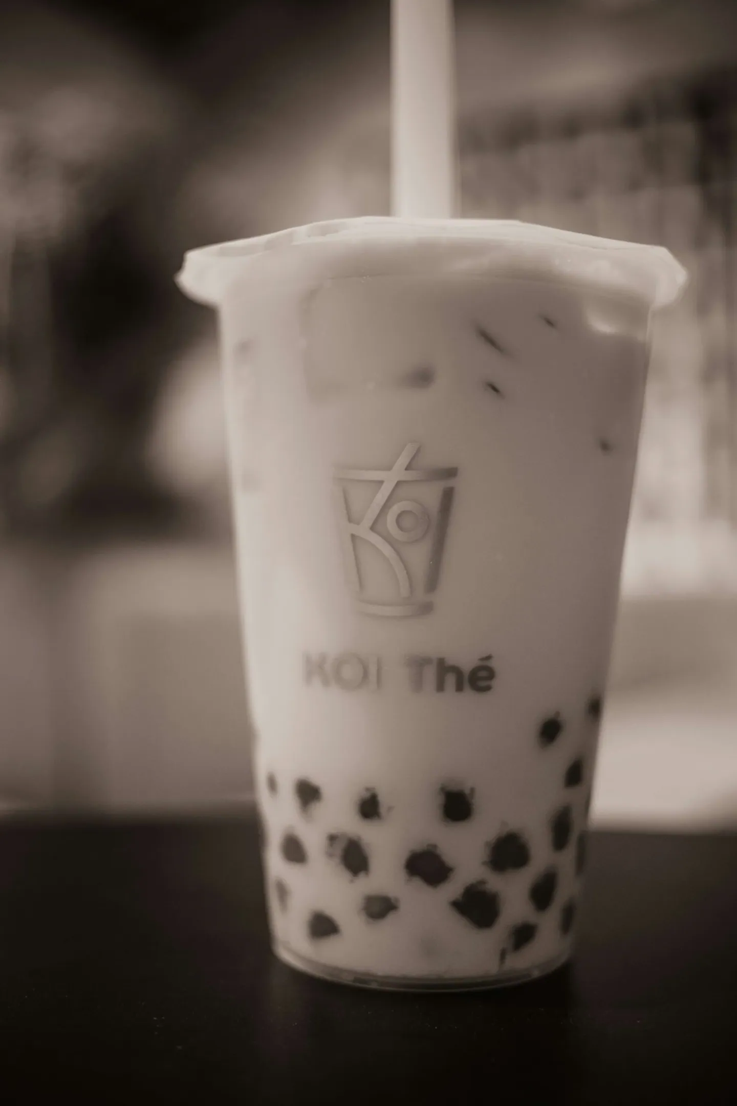Stand à bubble tea
