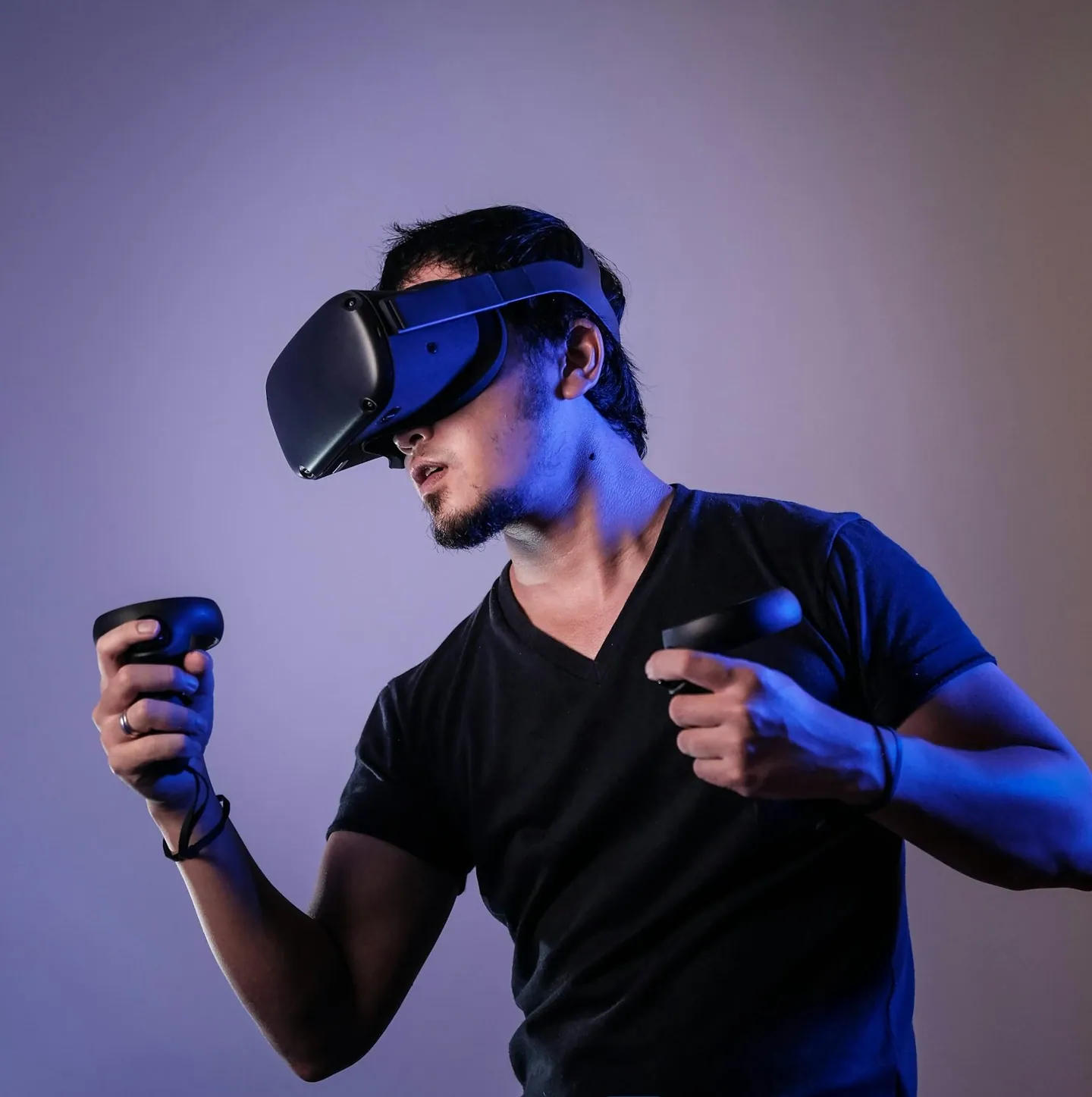 Illustration de stand réalité virtuelle