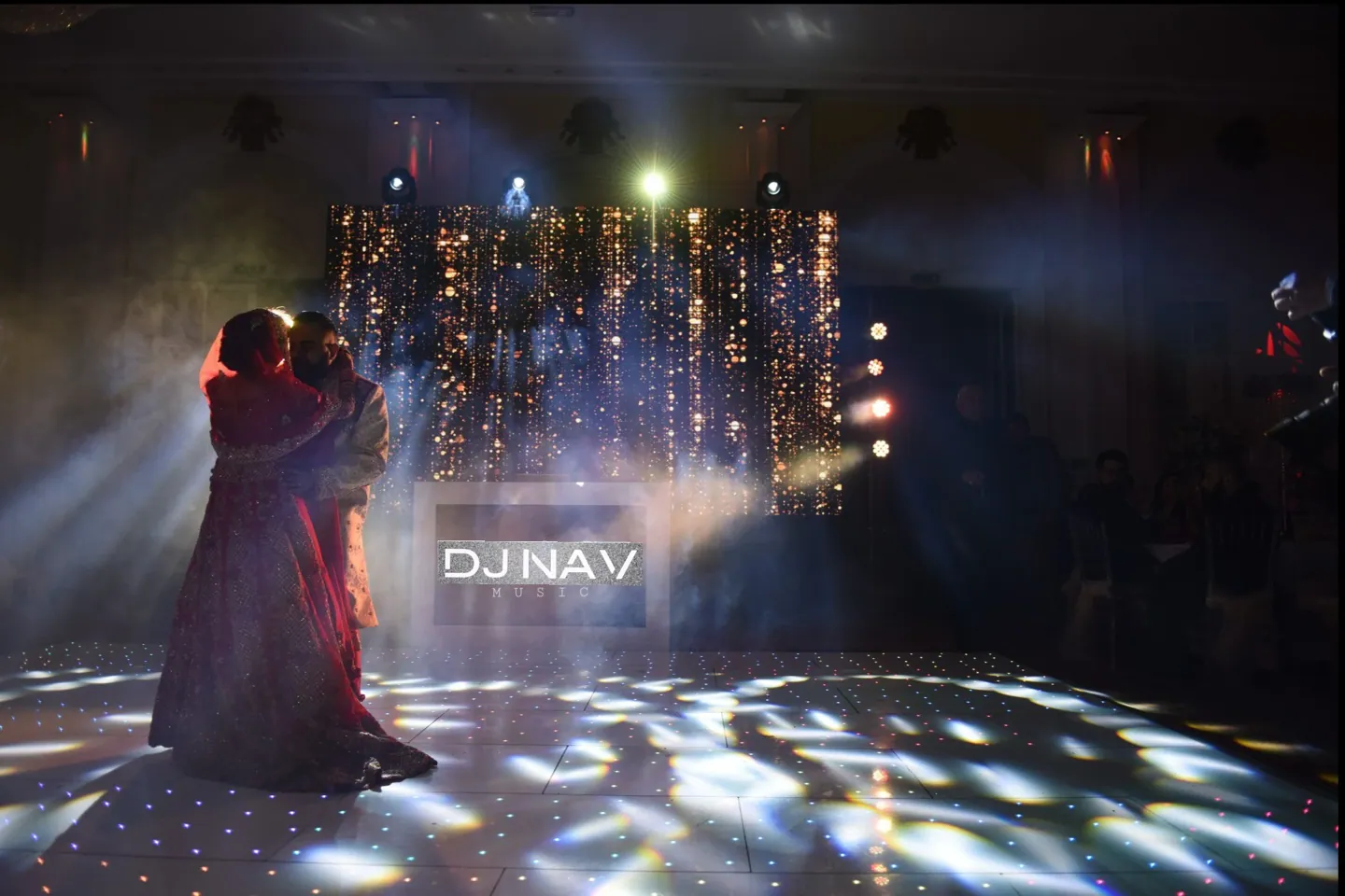 Illustration de table dj led