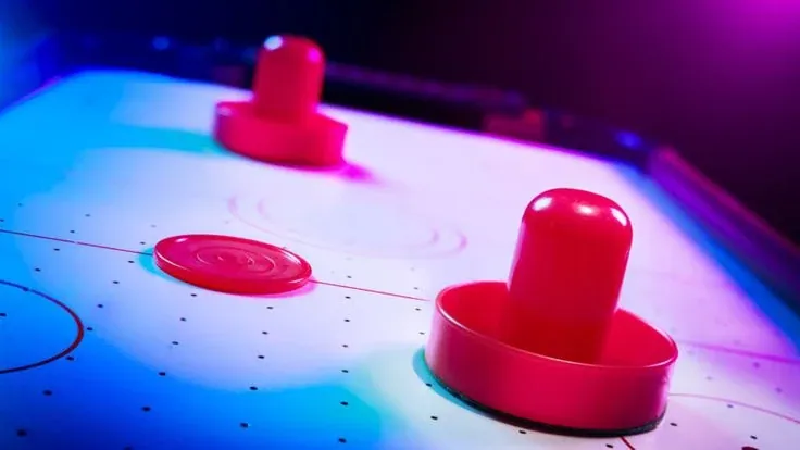 Illustration de location air hockey